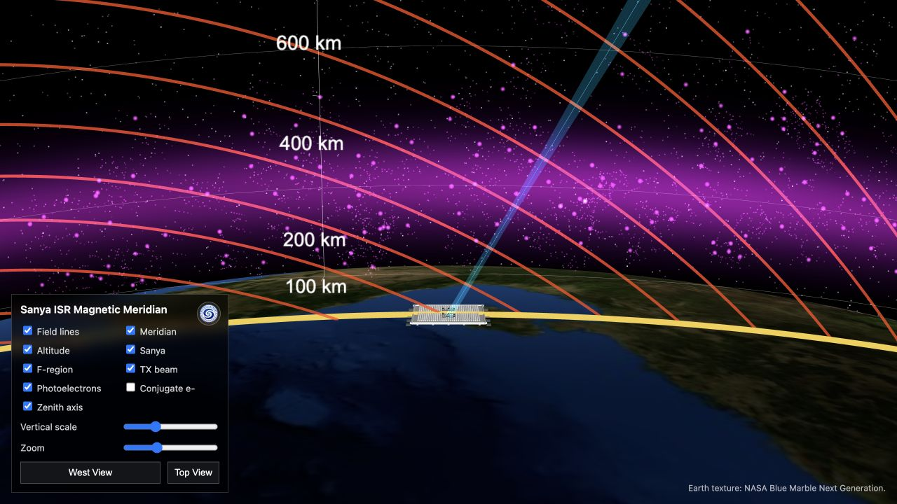 Screenshot of the Bernstein waves visualization